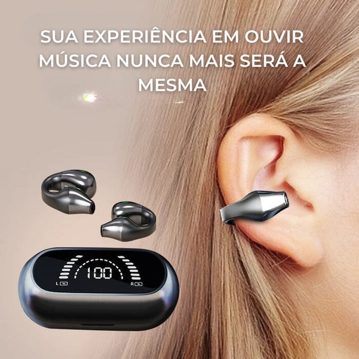 Fone de Ouvido Bluetooth de Condução óssea Experience Sound